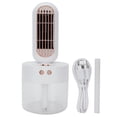 thumbnail image 2 of Ventilador, Mini ventilador de escritorio multifunción con pulverizador, mini ventilador, rendimiento de alta gama, 2 of 8