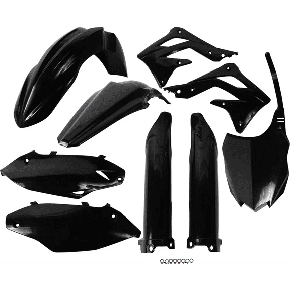 Acerbis 2314200001 Full Plastic Kit Black