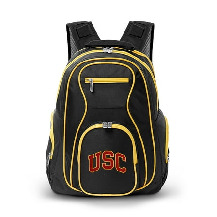 MOJO Black USC Trojans Trim Color Laptop Backpack