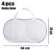 thumbnail image 5 of Pack Bra Laundry Bags for Washing Machine, Zippered Laundry Net, Mesh Laundry Bag Set, Reusable Laundry Bag for Underwear, Small Clothes, etc., 5 of 5