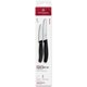 thumbnail image 1 of Juego de cuchillos Victorinox Swiss de 2 piezas de acero inoxidable negro, 1 of 2
