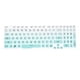 thumbnail image 2 of Funda para teclado,Cubierta para teclado Funda protectora para teclado,Cubierta universal para teclado portátil,Teclado numérico Silicona fina resistente al agua,Superficie transparente, 2 of 8