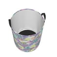 thumbnail image 3 of Kll Sea Turtles Waterproof Foldable Laundry Hamper Bucket With Handles For Storage Bin,Kids Room,Home Organizer (Medium), 3 of 8