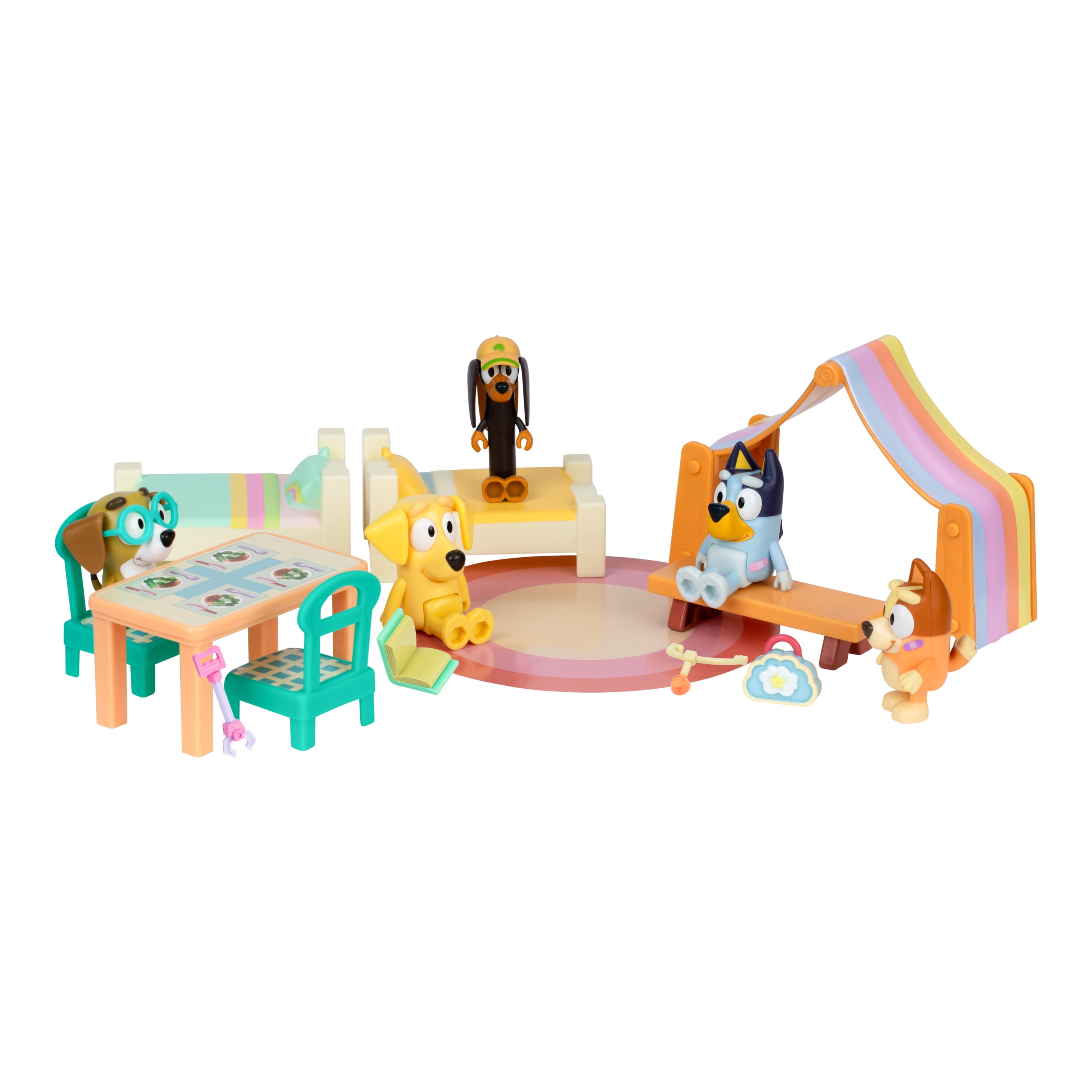 Bluey Playing Doctors Value Box,  5 Figures, 11 Accessories, and More, Ages 3+, Walmart Exclusive