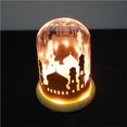 thumbnail image 2 of Eid Mubarak Decor Stereo Palace En Una Cúpula De Cristal Sobre Una Base De Madera Para Decoraciones De Ramadán Y Eid Lámpara Led De Ramadán Suministros Para Fiestas Serendint HA016674-00, 2 of 7
