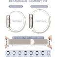 thumbnail image 6 of Original Stainless Steel Milanese Loop Compatible with Apple Watch Band 38mm 40mm 41mm 42mm 44mm 45mm 46mm 49mm, Magnetic Clasp Band for iWatch Series 11 10 9 8 7 6 5 4,SE 3 2 1 Ultra3 2,Women & Men, 6 of 10