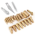 thumbnail image 1 of 23 puntas para bolígrafos de madera para manualidades, para soldar, pirograbado y tallado, 1 of 14