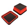 thumbnail image 1 of Organizador Herramientas Silicona Tornillo 2 PC Bandeja Magnético Plegable () Rojo, 1 of 9