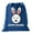 Navy, variant on Mini Easter Basket Bags, Bulk Drawstring Cinch Sacks, Mini Easter Bunny Bags - Hoppy Easter