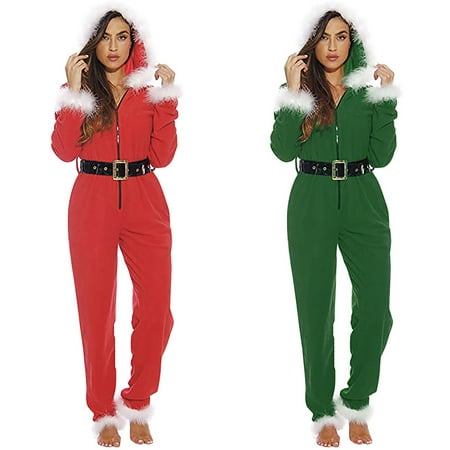 

Gueuusu Christmas Pajamas For Women With Belt