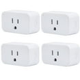 thumbnail image 1 of THIRDREALITY Zigbee Smart Plug 4 Pack, 15A Smart Outlet with Timer Function, ETL Certified, ZigBee Hub Required, 1 of 5