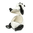 thumbnail image 2 of Bejeweled Black White Color Finish MANDA PANDA Large Panda Trinket Box, 2 of 5