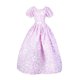 thumbnail image 1 of predolo Vestido para Muñeca de 30 Cm Mezcla y Combina Vestido con Mangas Abullonadas para Muñeca Estampado Floral Juguete Infantil para Niñas, 1 of 5