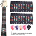 thumbnail image 1 of 12 etiquetas adhesivas para diapasón de guitarra, pegatinas para trastes de diapasón con púas Likrtyny Accesorios para instrumentos musicales, 1 of 9