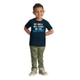 thumbnail image 3 of My Uncle Will Teach Me The Fun Stuff Toddler Boy Girl T Shirt Infant Toddler Brisco Brands 2T, 3 of 6