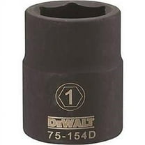 Stanley Tools 7517097 DWMT75154OSP SAE Impact 0.75 Drive Socket, 1 in.