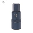 thumbnail image 1 of 1/2Inch Drive Hexagon Socket Screwdriver Wrench Hex Socket Wrench 55mm H4-H17 H14, 1 of 7