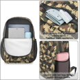 thumbnail image 5 of 17 Inch Lightweight Backpack,PVC Waterproof Oxford Fabric, Ergonomically Designed, with Large Capacity, Camouflage Print, 5 of 5