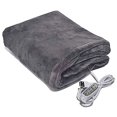 thumbnail image 1 of Electric Blanket 39x25 Inch: 3 Heat Levers Heating Blanket Heated Throw Blanket, 1 of 9