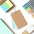 thumbnail image 1 of PAMINGONO 350 Pcs Blocs-Notes Rectangulaires Cartes Vierges Colorées pour Offrir, 1 of 6