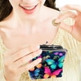thumbnail image 7 of Stylish Coin Purse with 0.7 Microfiber Material and Zinc Alloy Jaws - Size 4.3x4.7 in/11x12 cm | Durable and Spacious Wallet for Women | Black, 7 of 7