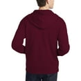 thumbnail image 2 of Mens Ultimate Heavyweight Zip Up Hoodie Jacket Fleece Essentials Outerwear, 2 of 6