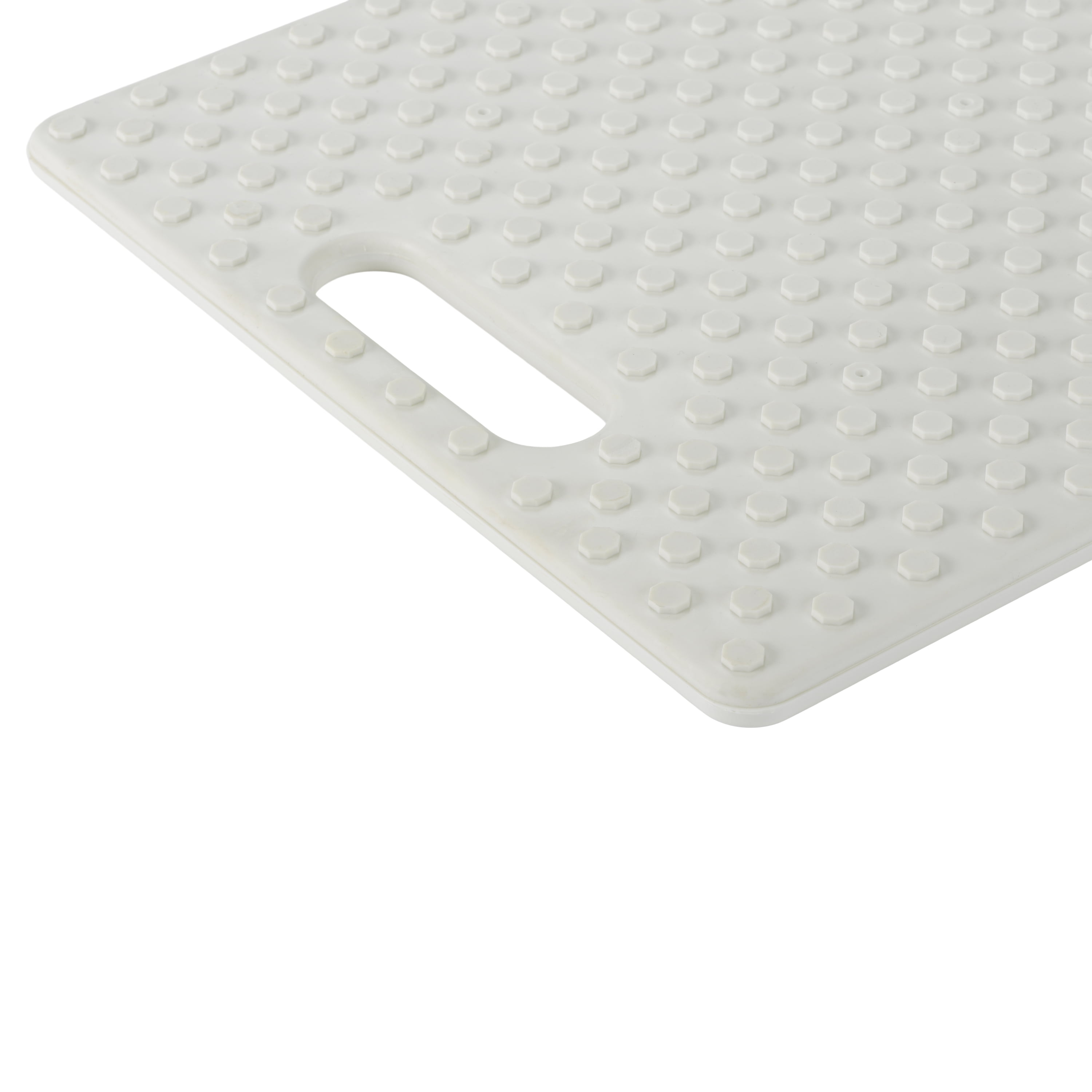 Architec Gripper Polypropylene BPA Free Cutting Board, 11 x 14 Inch, Gray