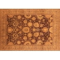 thumbnail image 1 of Ahgly Company Indoor Rectangle Oriental Orange Industrial Area Rugs, 5' x 7', 1 of 4