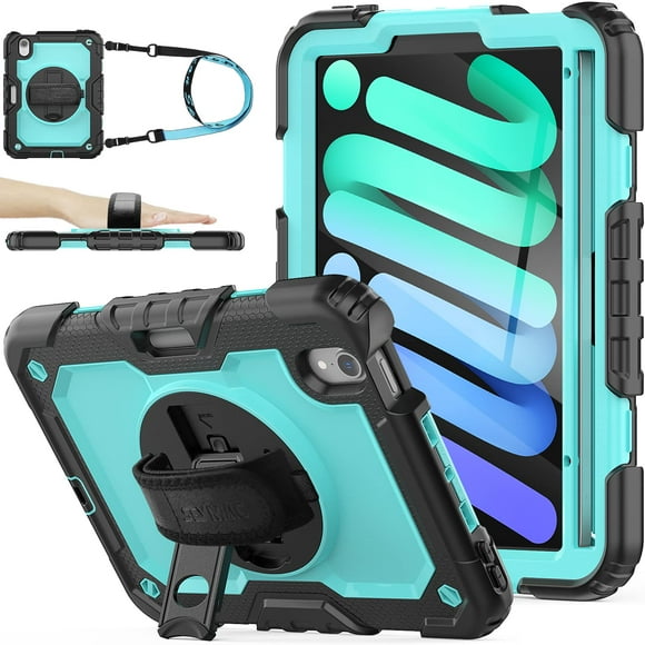 Funda SEYMAC de serie para iPad Mini 7 (A17 Pro) 2024/Mini 6 de 8,3 pulgadas
