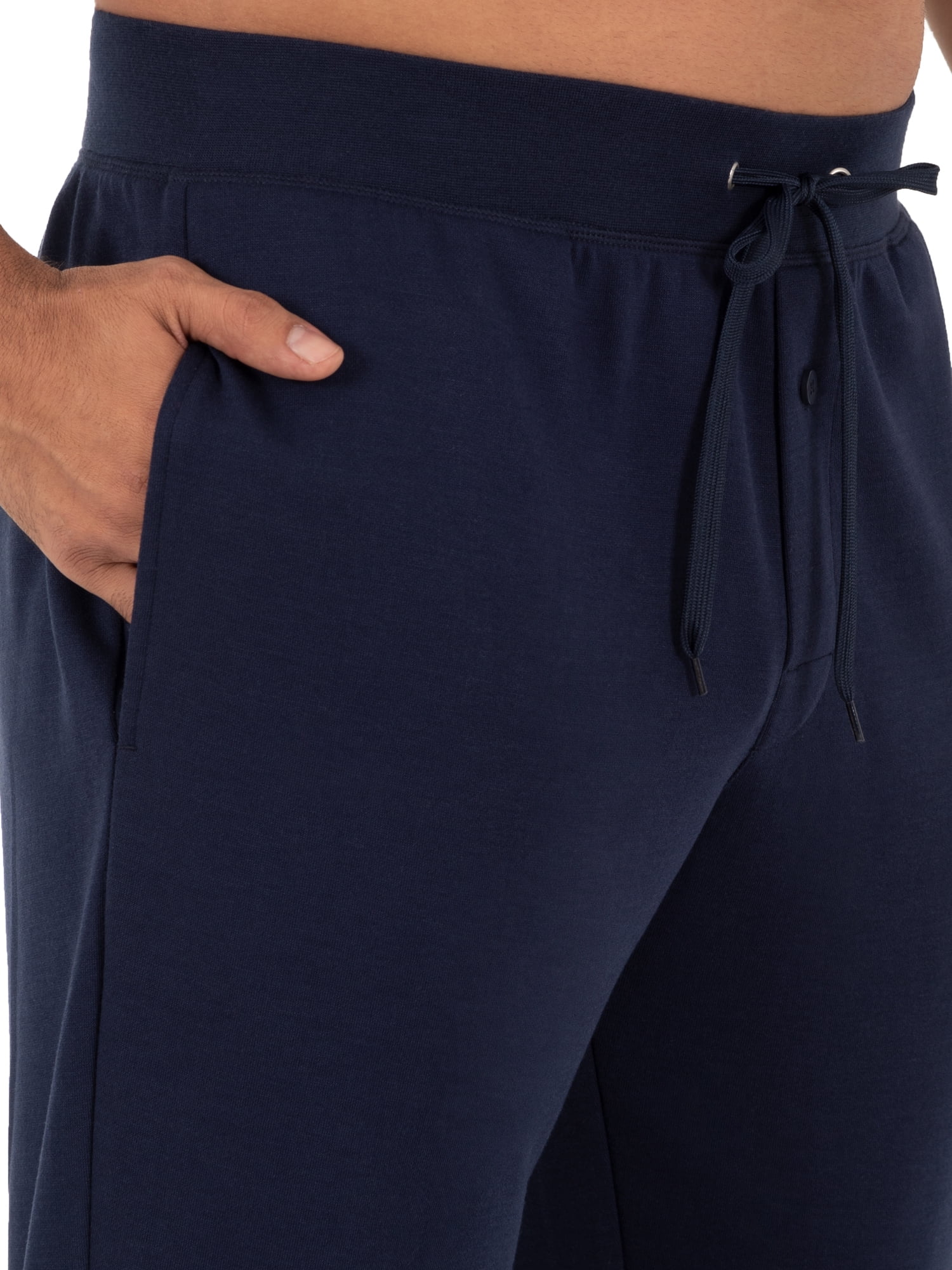 Fruit Of The Loom Men's Knit Poly Rayon Jogger Lounge Pant