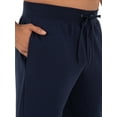 thumbnail image 5 of Fruit Of The Loom Men's Knit Poly Rayon Jogger Lounge Pant, 5 of 5