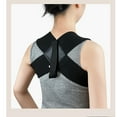 thumbnail image 3 of XIRQI Posture Corrector for Women,Breathable Fabric Back Brace,High Elastic Fabric Shoulder Brace,Black,XL, 3 of 6