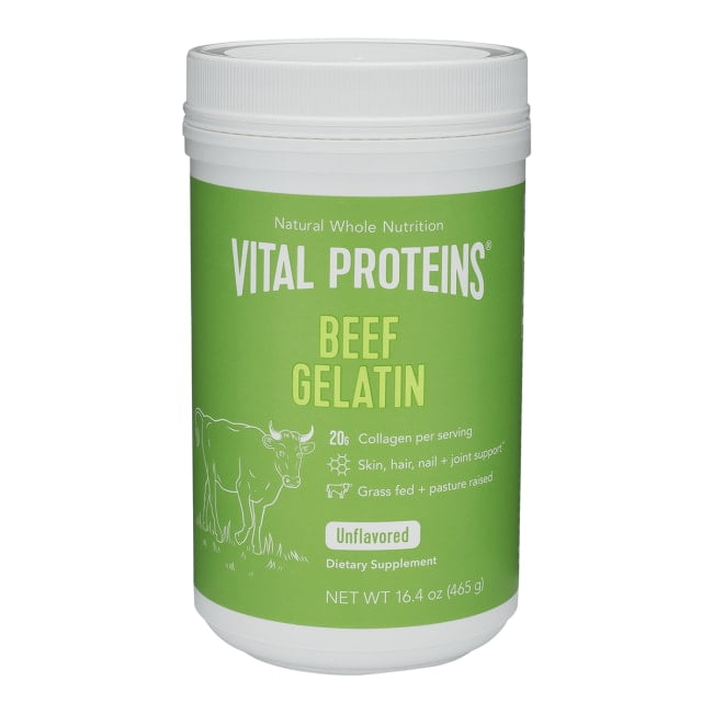 Vital Proteins Beef Gelatin Unflavored 16 oz Pwdr