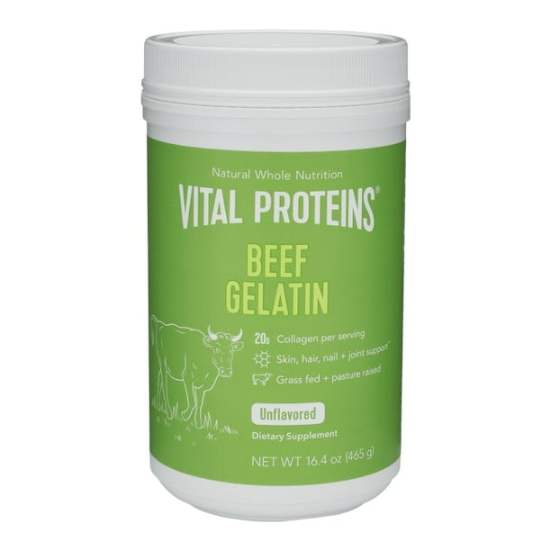 Vital Proteins Beef Gelatin Unflavored 16 oz Pwdr