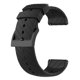 thumbnail image 2 of Correa de reloj de pulsera de silicona suave con hebilla para Suunto 9/9 Baro (negro), 2 of 9
