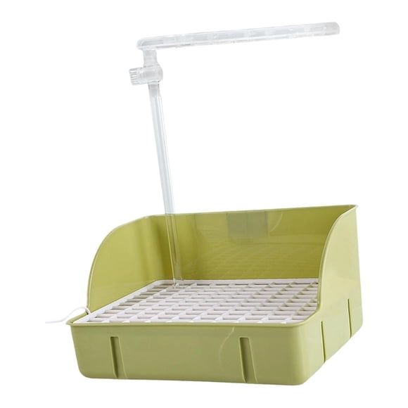 BELOVING Automatic Bird Bath Tub Parakeet Bath for African Grey Medium Birds Lovebird Green