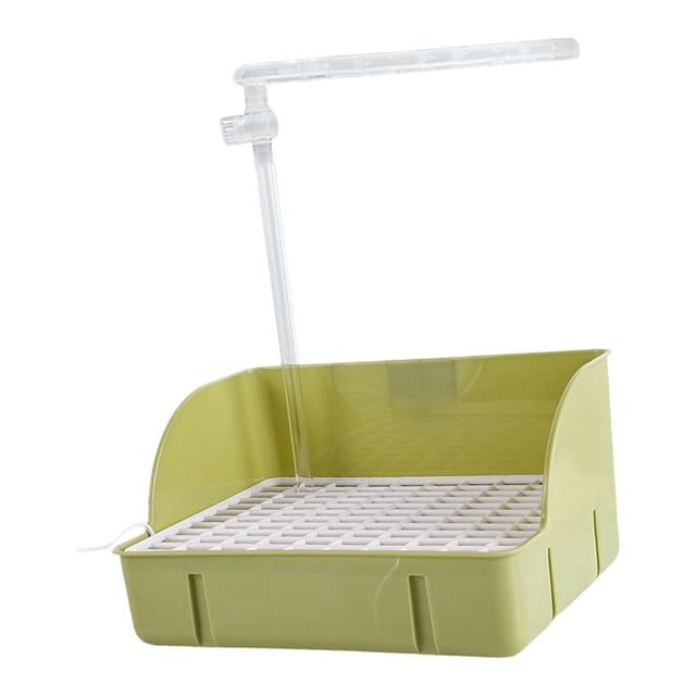 Bañera automática para pájaros, bañera para periquitos, baño interior con circulación de agua eléctrica USB para Verde