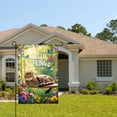 thumbnail image 2 of Amhnf Hello Spring Cat On Swing Garden Flag For Home Outdoor Garden Yard Decor 12x18 inch, 2 of 5