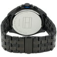 thumbnail image 2 of Tommy Hilfiger Men's 1791033 Grant Black Dial Black IP Steel Bracelet Watch, 2 of 4