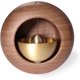 thumbnail image 1 of 1 timbre para abrir puertas, timbre magnético de madera para entrada, timbre decorativo para puerta, decoración única para negocios, oficina, hogar, jardín y más (nogal) brillar Electrónica, 1 of 5