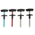 thumbnail image 4 of Extractor de anzuelos de pesca en forma de T de 17 cm, aparejos extractores de ganchos (rojo) Likrtyny Deportes al aire libre Salida diaria Juego de fiesta, 4 of 9