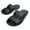 Black, variant on Rubber Double Strap Jesus Sandals By Imperial Hawaii for Women Men and Teens (Womens Size 9, Mens size 7.Brown)