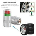 NGHnuifg Tire Pressure Monitor, 3color Eye Alarm Device Tire Pressure