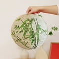 thumbnail image 4 of BAOPAI Paper Lanterns Classical Traditional Solid Color Lampshade Spring Decoration Lanterns Courtyard Decoration, 4 of 6
