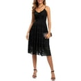 thumbnail image 1 of TxlixcUn vestido de cóctel elegante de encaje floral y rodilla sin mangas Txlixc  moda, 1 of 8