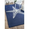 thumbnail image 2 of Nuloom 6' x 9' Hand Hooked Marine Indoor and Outdoor Area Rug in Blue, 2 of 3