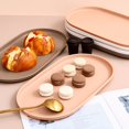 thumbnail image 7 of Hzzsbu Plastic Serving Tray, 4 Pcs Oval Serving Platters Dishes for Party, Reusable Serving Tray for Snacks, Food, Cookies, 7 of 7