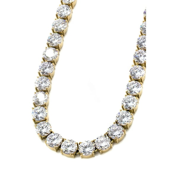 Women's Lab Grown Diamond Tennis Chain - 14K Yellow Gold