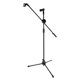 thumbnail image 2 of Soporte de micrófono plegable Soporte de piso para micrófono Aleación de zinc con soporte Base de trípode profesional Soporte de micrófono C Baoblaze Soporte de suelo para micrófono, 2 of 8