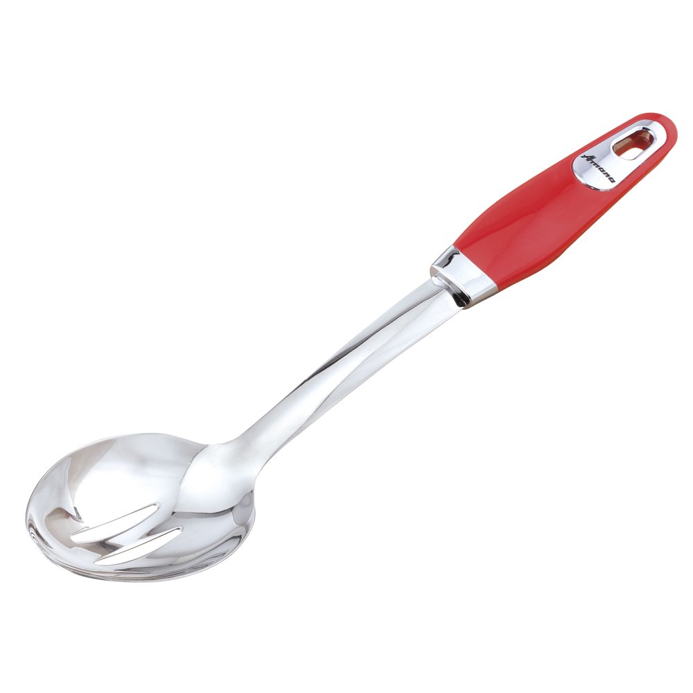 Amana Stainless Steel Slotted Serving Spoon